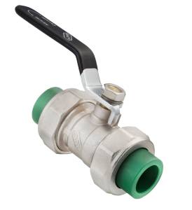 Valvula esfera desmontable PPR 3/4" Iusaplus