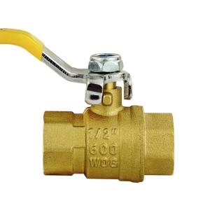 [VEX.13 / 49475] Valvula esfera roscable 013mm 1/2" laton 600lbs Vianti