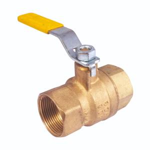 Valvula Esfera Roscable 019Mm 3/4" Laton 400Lbs Compacta 377187 Iusa