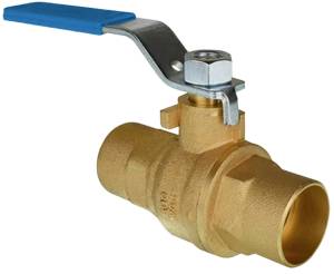 [100-SR 13] Valvula Esfera Sold 013Mm 1/2" Laton 300Lbs Fr 100Sr Rugo