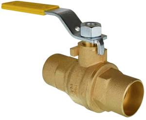 [318644 / 49481] Valvula Esfera Sold 013Mm 1/2" Laton 600Lbs 318644 Iusa