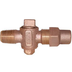 [201756ZN] Valvula Insercion 019Mm 3/4" Para Tubo De Cobre 142Lbs 81 Rugo