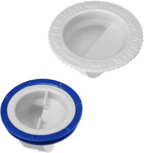 [2590_1] Valvulas Para Coladera Anti-Olores 50Mm 2" Blanca 2590 Fleximatic
