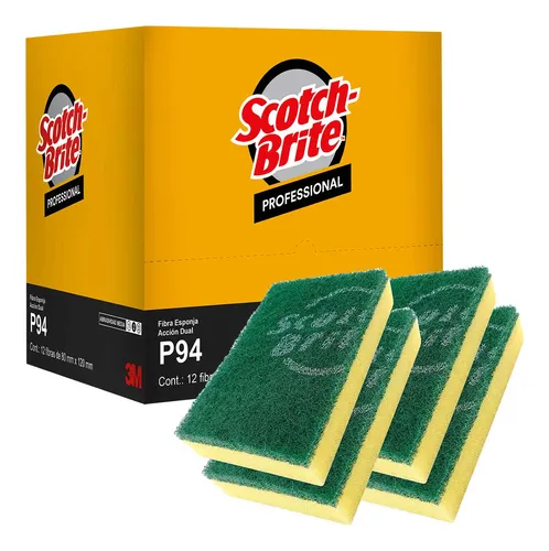 [60525] FIBRA P-94 SCOTCH BRITE CON ESPONJA