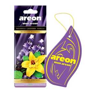 [124310] Aromatizante Tarjeta Para Auto Lavender Vanilla Areon Aksi
