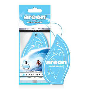 Aromatizante tarjeta para auto Miami Beach Areon Aksi