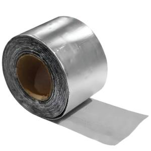 [15018DU009] Banda tapa goteras 10 cm x 2 mt aluminio Vianti