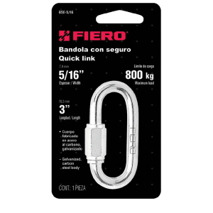Bandola con seguro acero 5/16 bse-5/16 fiero