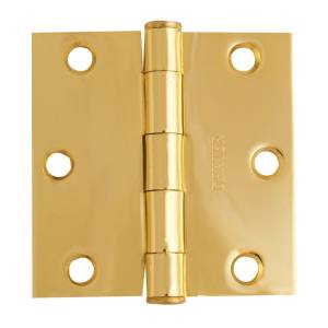 Bisagra Cuadrada Ligera 3" Laton Brillante 7207 Dexter