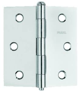 [51A300GR] Bisagra cuadrada ligera perno suelto sin tornillos 3" pulida granel Fanal