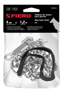 [15088ZN] Cadena De Paseo Para Perro 4Mm Cape-40 Fiero