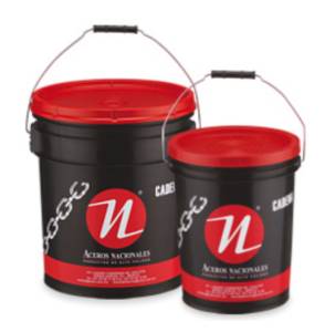 [37918-37921 / 44262] Cadena Pulida 1/4" En Cubeta 30.4M 25.0Kg Ac Nacionales