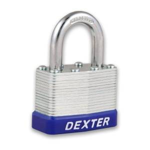 [189880ZN] Candado laminado 45mm llave tradicional gancho corto en blister Dexter