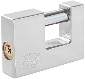 Candado metalico 80mm llave tradicional antipalanca Lock