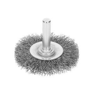 Carda circular alambre ondulado grueso para taladro de 2" CA-2P PRETUL