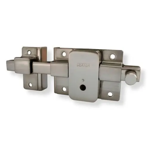 [6335] Cerradura Barra Libre Izquierda Llave Tetra Niquel En Blister Dexter