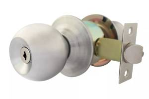 [6625] Cerradura cilindrica llave boton acero inoxidable Barza Dexter