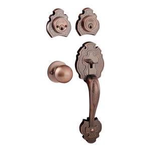[4191] Cerradura gatillo llave/llave cobre antiguo Tripoli Dexter