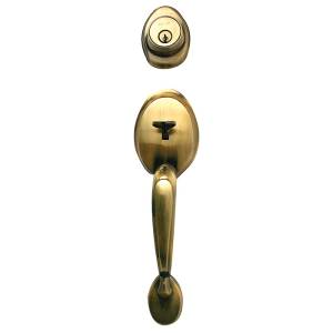 Cerradura gatillo llave/llave laton antiguo Dalton Dexter