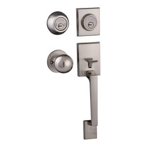 [6306_1] Cerradura gatillo llave/llave niquel satinado Boston Dexter