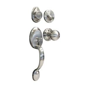 Cerradura gatillo llave/llave niquel satinado Dalton Dexter