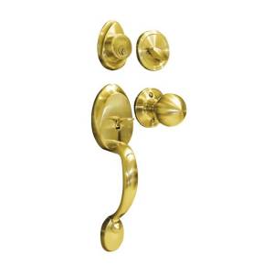 [6742] Cerradura gatillo llave/llave laton brillante Dalton Dexter