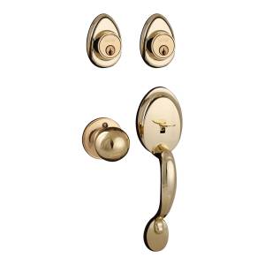 Cerradura gatillo llave/llave laton brillante Tauro Dexter