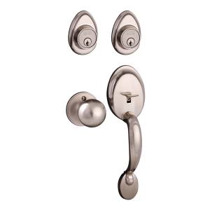 [67412] Cerradura gatillo llave/llave niquel satinado Tauro Dexter