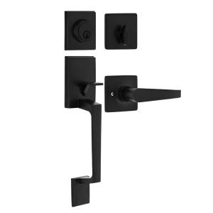 [90490-006] Cerradura Gatillo Llave/Mariposa Negro Mate Marsella Fanal