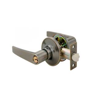 [90450-040] Cerradura Manija Llave/Mariposa Laton Antiguo Cannes Fanal