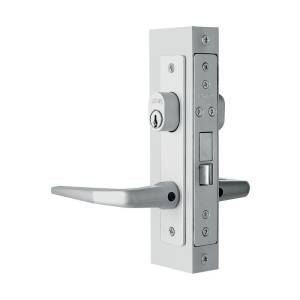[2487] Cerradura para perfil de aluminio con manija blanca Phillips