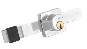 [6496 / 43535] Cerradura para vitrina cromada llave tradicional caja Dexter