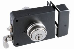 [197272ZN] Cerradura Sobreponer Derecha Negra Montafacil Fanal