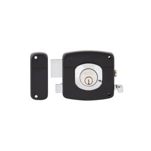 [284439ZN] Cerradura sobreponer izquierda negra clasica Fanal