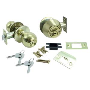 [6702_1] Cerradura tubular cerrojo llave mariposa laton brillante Barza Dexter