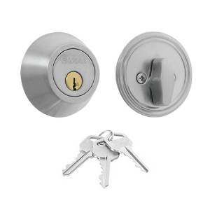 [283962ZN] Cerrojo Llave/Mariposa Llave Tradicional De Acero Inoxidable Blister Fanal