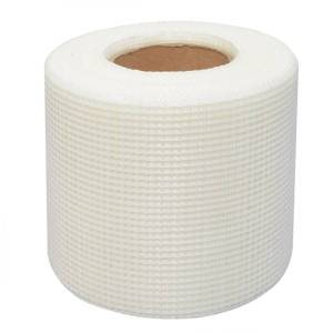 Cinta autoadhesiva de fibra vidrio para tablaroca 4" x 46 mt Vianti