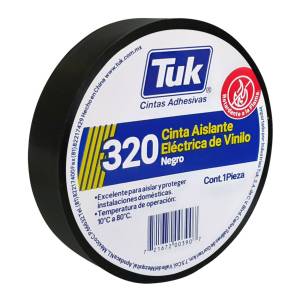 Cinta De Aislar 19Mm X 09Mts Negra 320 Tuk