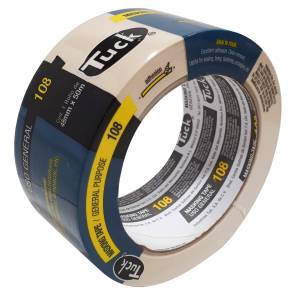 [100804 / 12593] Cinta Masking Tape 2" X 50Mts Multiusos Gris 108 Tuk