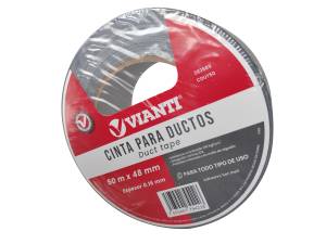 [CDUT50 / 20530] Cinta para ducto 48mm x 50 mt Vianti