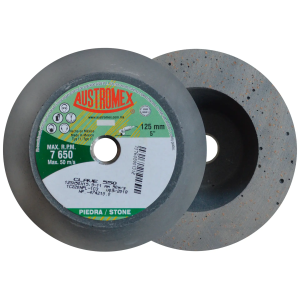 [550] Copa abr para pulir marmol 5" x 2" x 5/8"-11h shellac 550 Austromex