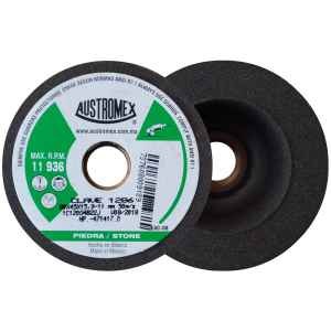[1286] Copa Abrasiva Para Piedra 3-5/32" X 13/4" X 5/8"- 11H 1286 Austromex