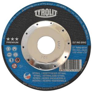 [4220_1] Disco desbaste 4-1/2" x 7/8" x 2" tyrolit 4220 Austromex