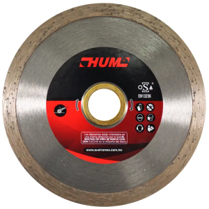 [2553] Disco diamante 4" x 2 mm x 7/8" rin continuo hum 2553 Austromex