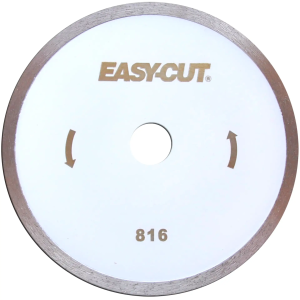 [816] Disco Diamante 7" X 1.5" X 7/8" Rin Continuo Para Porcelanito Easy Cut 816 Austromex