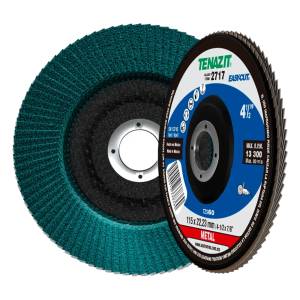 [2717] Disco Laminado 4-1/2" X 7/8" Zirc G60 Easy Cut Tzs 2717 Austromex