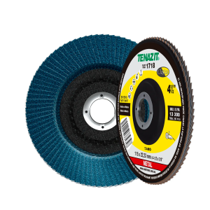 [1718] Disco laminado 4-1/2" x 7/8" zirconio g80 alto rendimiento 1718 Austromex