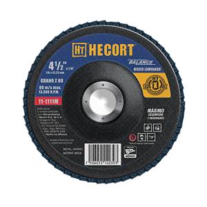 [111111M / 22352] Disco laminado 4-1/2" x 7/8" zirconio g80 Hecort