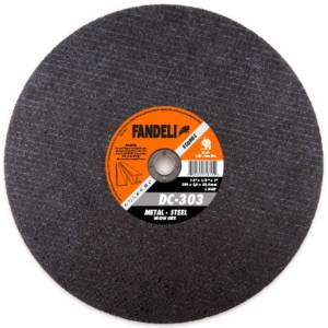 Disco metal chop saw 14" x 1/8" x 1" solido eco dc 303 Fandeli