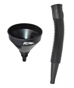 Embudo Plastico Cuello Flexible Con Filtro 500Ml Adir